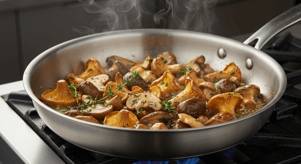 Como fazer risoto de cogumelos selvagens passo a passo