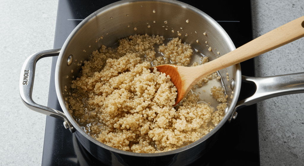 Salada Morna de Quinoa e Legumes Grelhados: Uma Receita Leve e Nutritiva